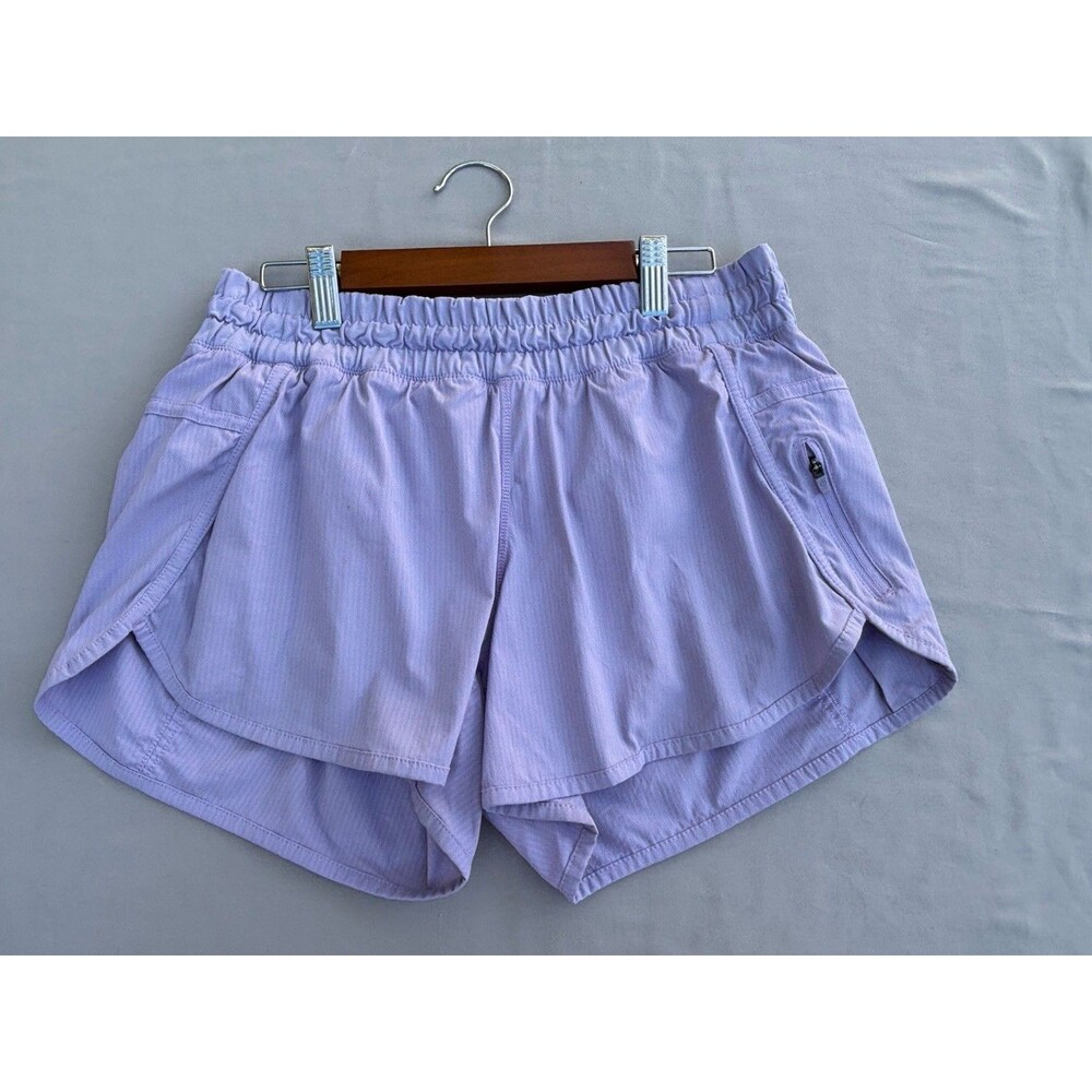 Lululemon Wmn's Size 10 Light Wash Purple Shorts